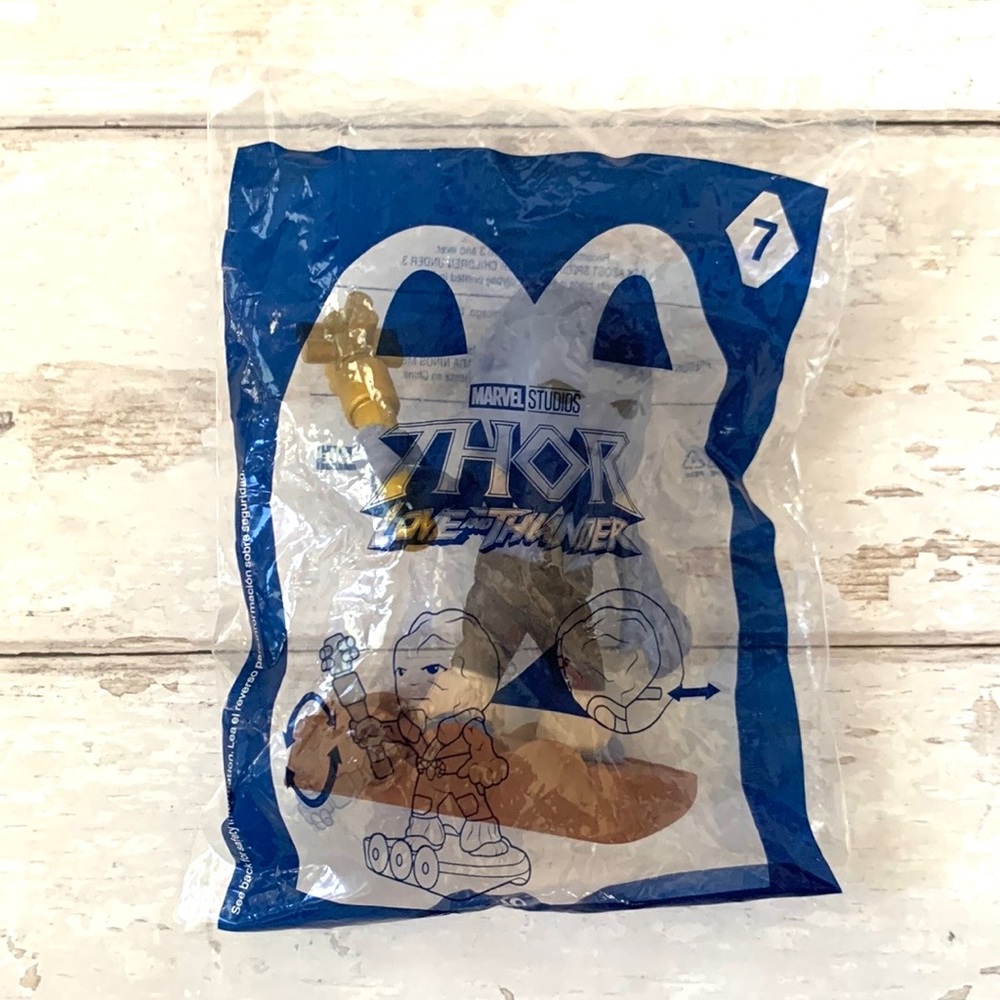 McDonalds Happy Meal Toys Korg Marvel Studios Thor Love & Thunder NEW in Bag